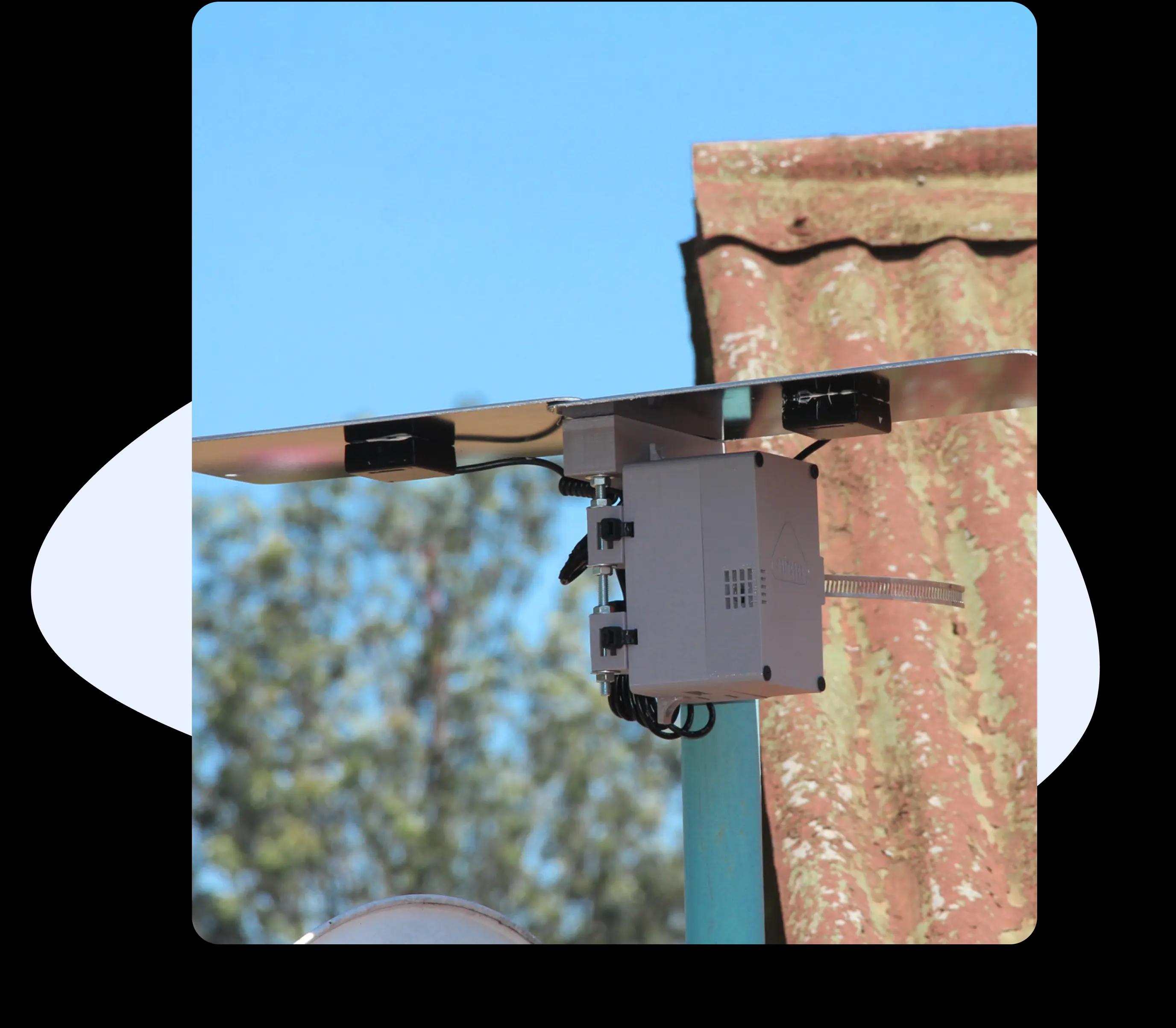 High-resolution air quality monitoring network